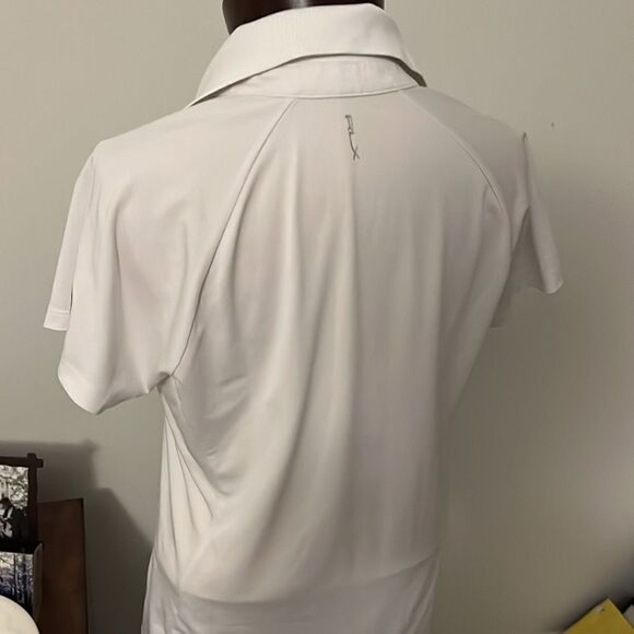 BMW RLX White women’s Pinehurst Putter Boy US Open Golf Polo Shirt M Tailored - Picture 3 of 12